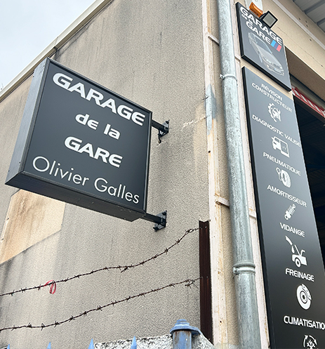 Garage automobile à Nîmes, Milhaud et Bellegarde